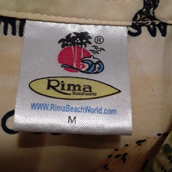 Rima Beach World Caribbean Resort ButtonUp Shirt - Picture 9 of 11